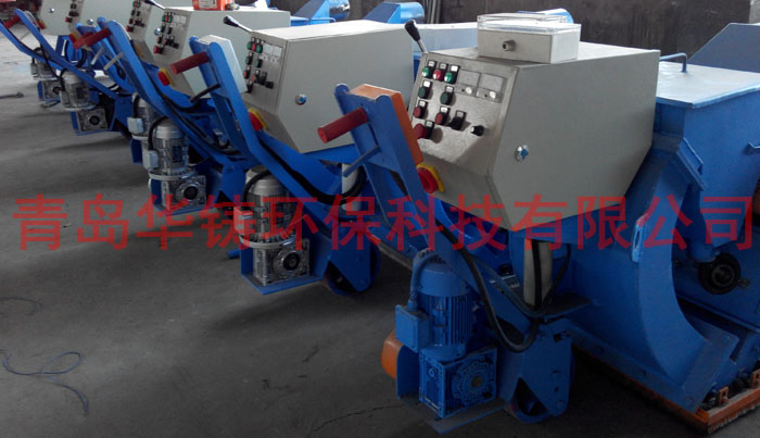 全自動(dòng)行走拋丸機(jī)圖 全自動(dòng)行走拋丸機(jī)圖