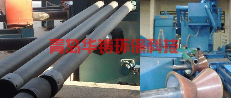 抽油桿拋丸機案例展示圖 抽油桿拋丸機案例展示圖