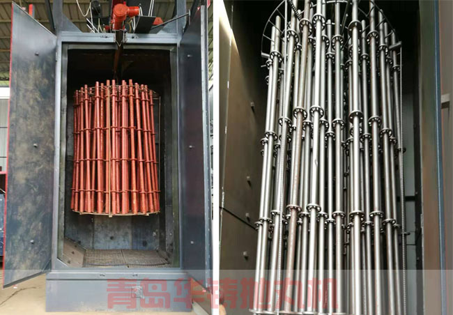 吊鉤式拋丸機清理效果圖 吊鉤式拋丸機清理效果圖