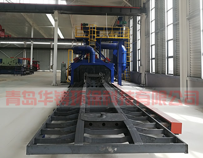 掛車底盤拋丸機(jī) 掛車底盤拋丸機(jī)