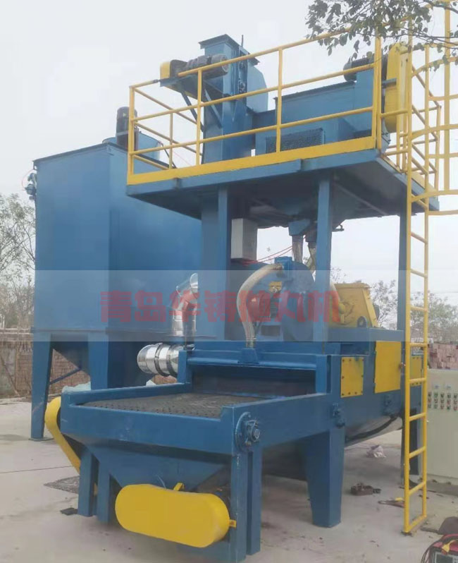 石材履帶通過式拋丸機 石材履帶通過式拋丸機